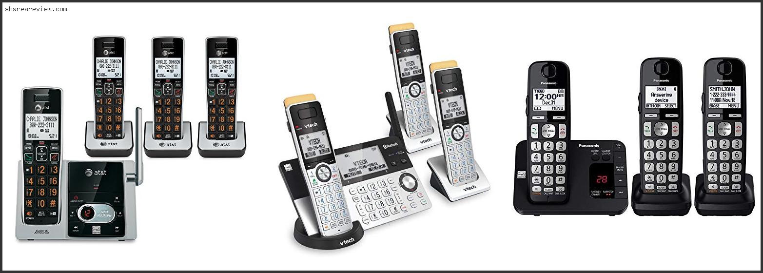 Top 10 Best Rated Cordless Phone System Reviews & Buying Guide In 2022