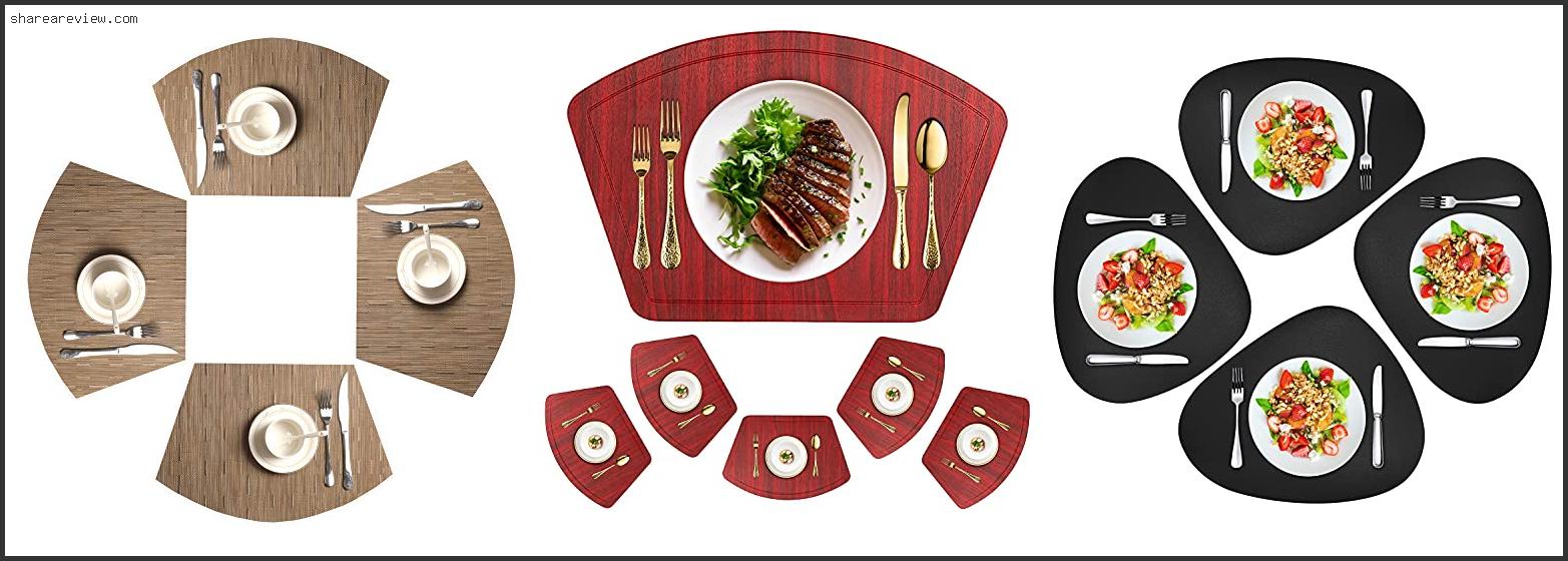 Top 10 Best Placemats For Round Table Reviews & Buying Guide In 2022