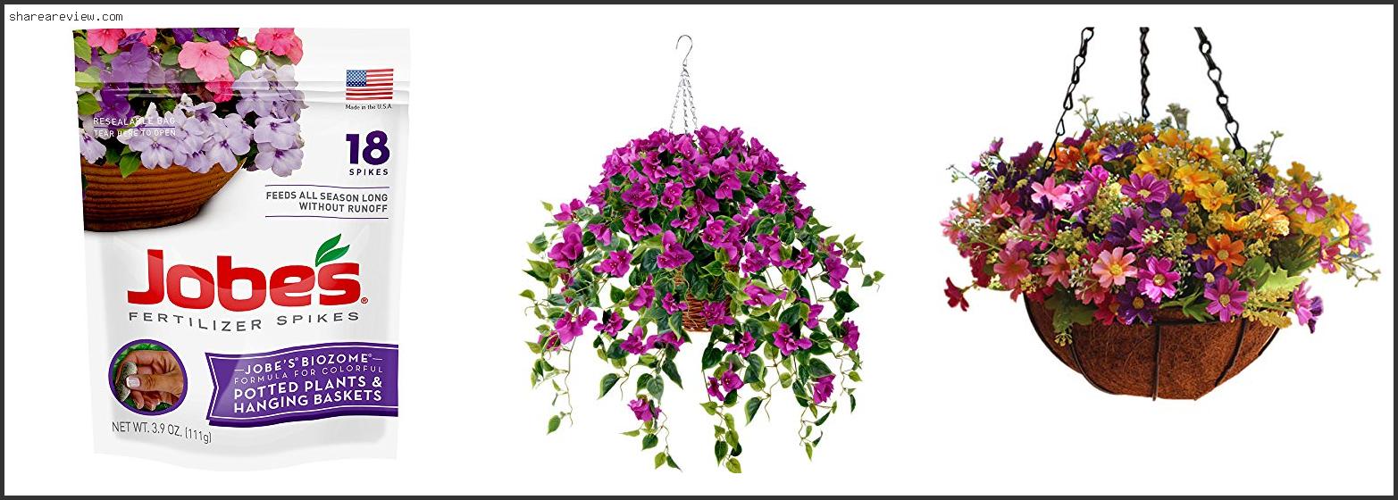 Top 10 Best Flowering Plants For Hanging Baskets Reviews & Buying Guide In 2022
