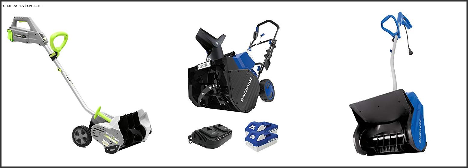 Top 10 Best Snowblower For Stone Driveway Reviews & Buying Guide In 2022